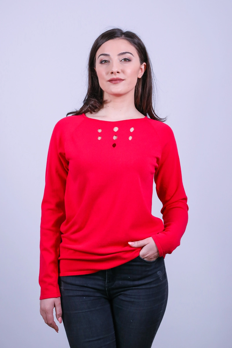 Дамски пуловер КН 182007 - Image 11