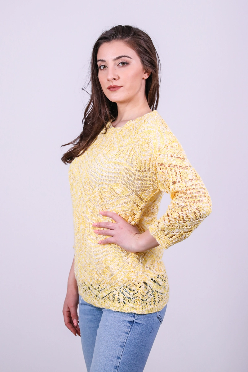 Дамски пуловер КН 182052 - Image 3
