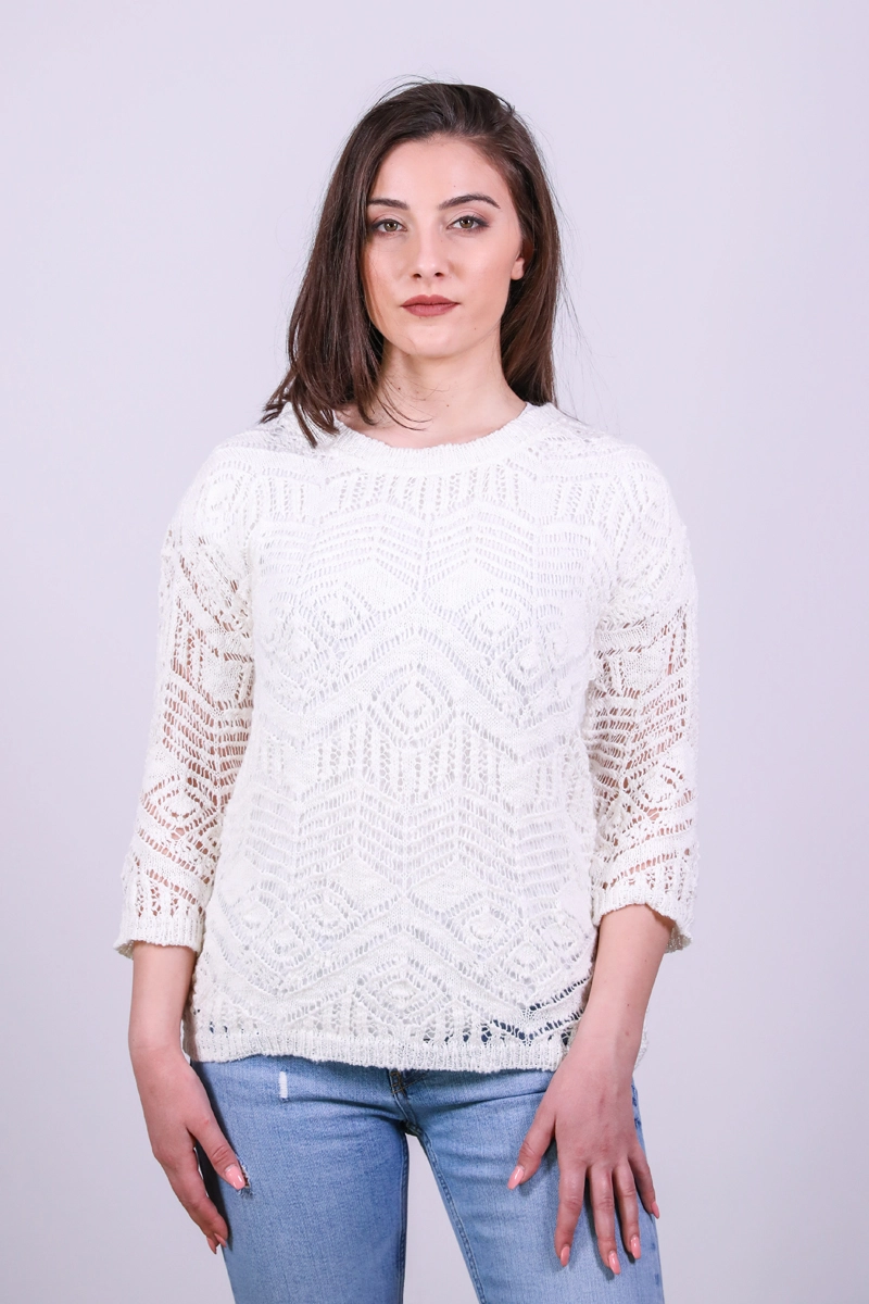 Дамски пуловер КН 182052 - Image 6