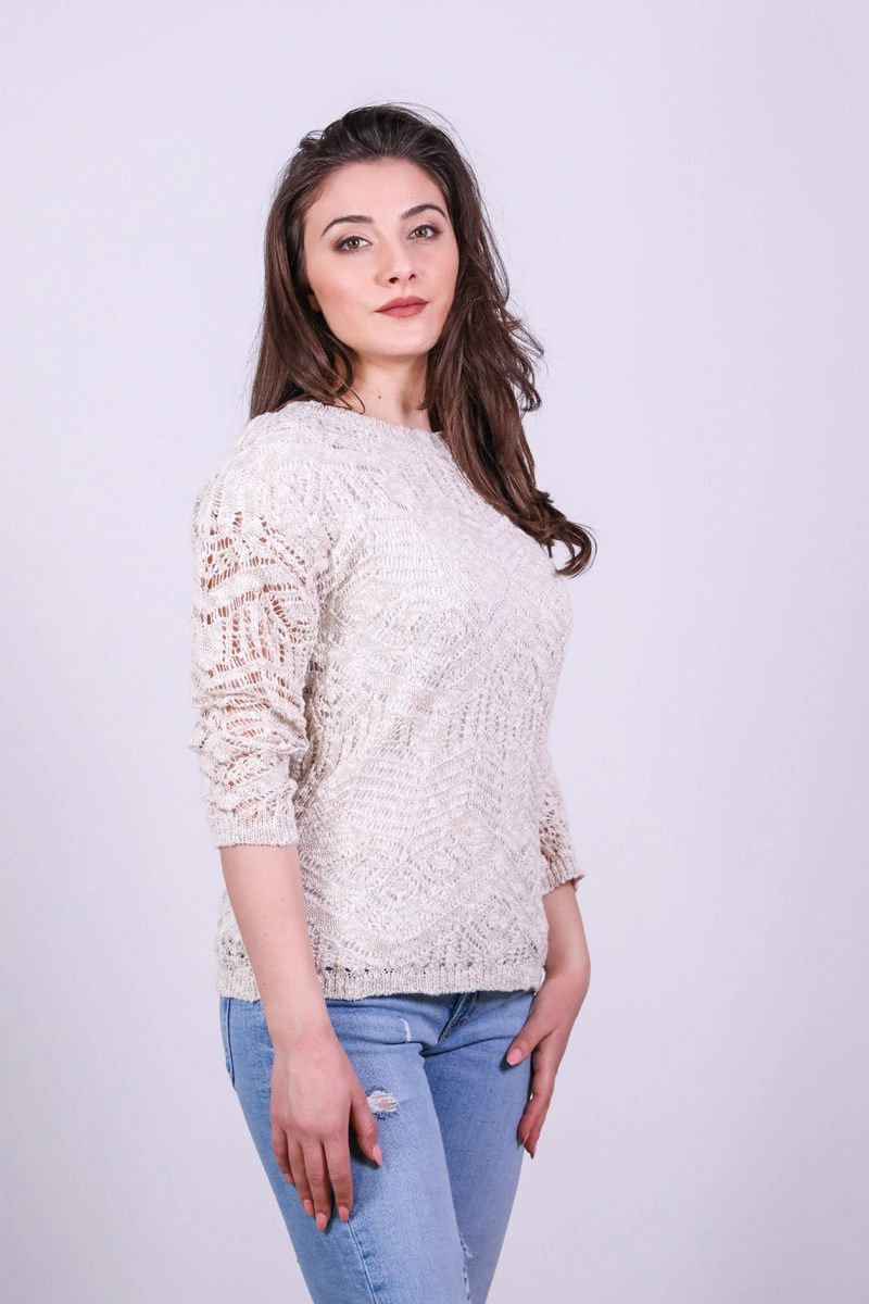 Дамски пуловер КН 182052 - Image 12