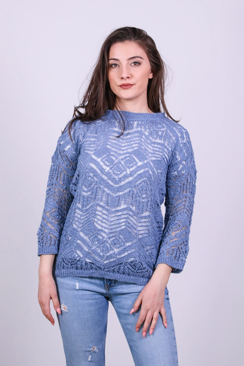 Дамски пуловер КН 182052 - Image 14