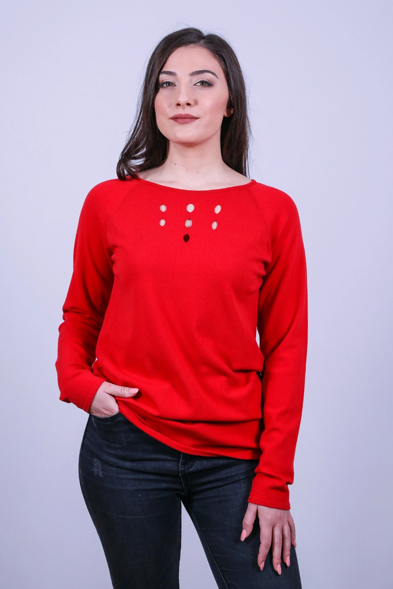 Дамски пуловер КН 182007 - Image 10